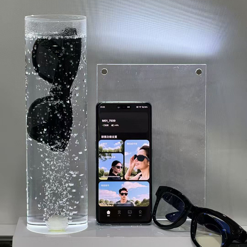 M01 Smart glasses with camera video recording real time translation